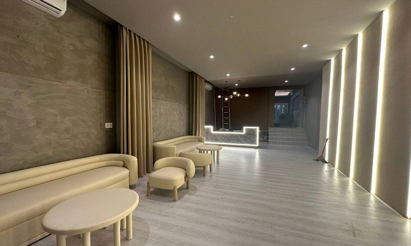 테라피룸, 은은한 조명과 조용한 휴식 환경