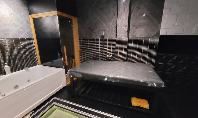 호치민 도도스파 전체 내부 인테리어, 청결하고 안정적인 관리 환경