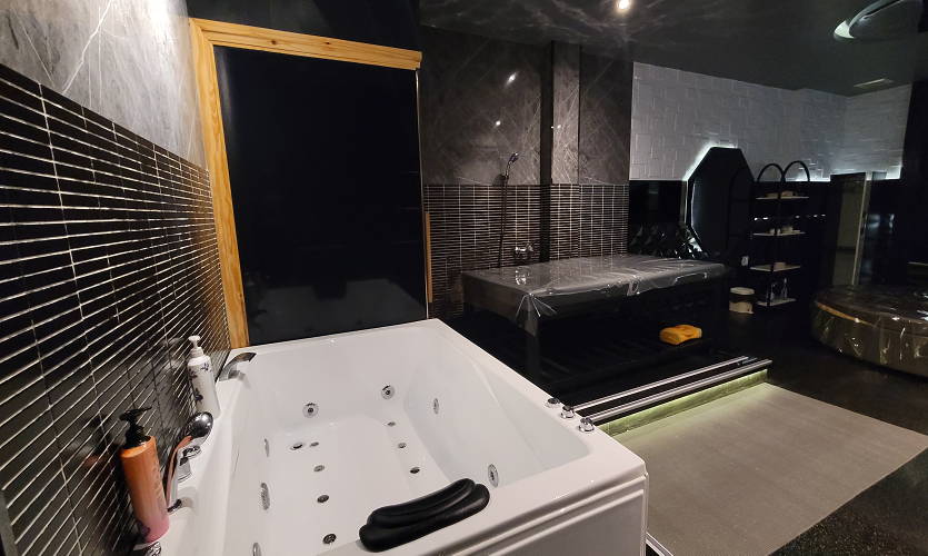 호치민 도도스파 룸 내부, 프라이빗하게 구성된 힐링 마사지 공간