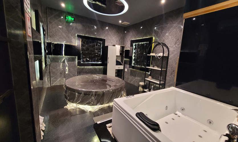 테라피룸, 은은한 조명과 조용한 휴식 환경