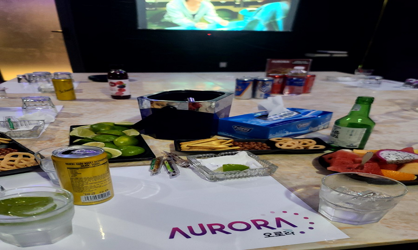 가라오케 개별 룸 구조, 소규모 방문객 이용에 적합한 공간