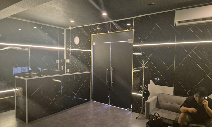 호치민 딸기 때밀이 마사지룸 내부, 프라이빗하게 이용 가능한 호치민 마사지 관리 공간