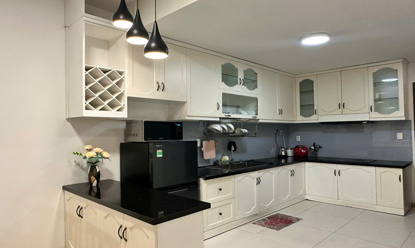 호치민 렉싱턴 레지던스 침실 공간, 단기 및 장기 체류에 적합한 침실 구조