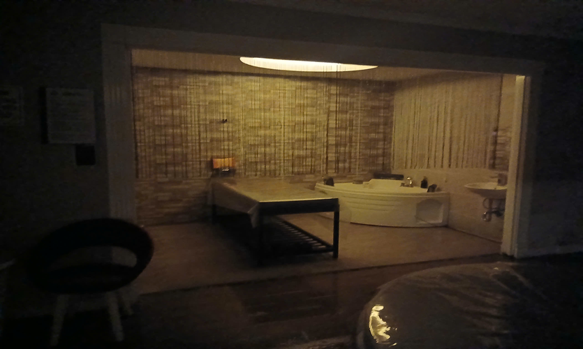 나트랑 체리스파 내부 인테리어, 나트랑 마사지 이용 공간