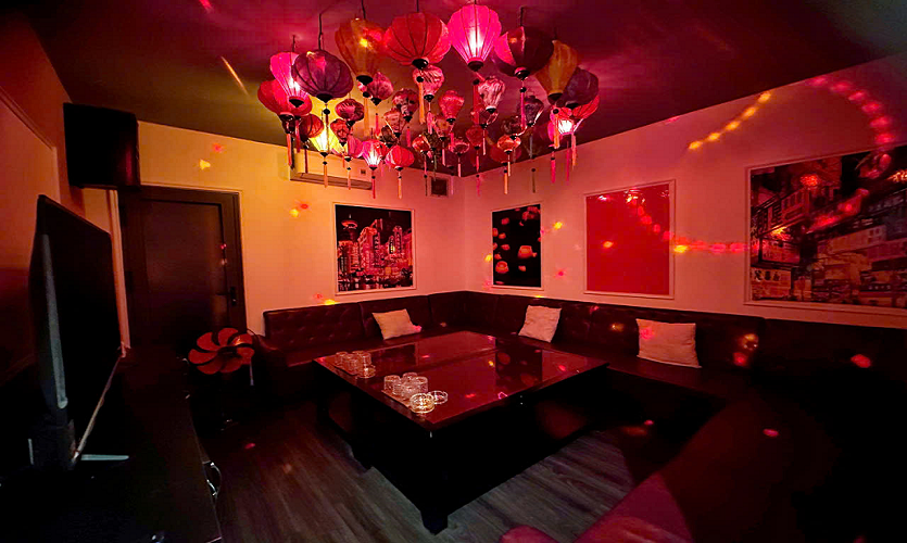 일본인거리 BAR 거리 야경, 밤문화 밀집 지역 전경