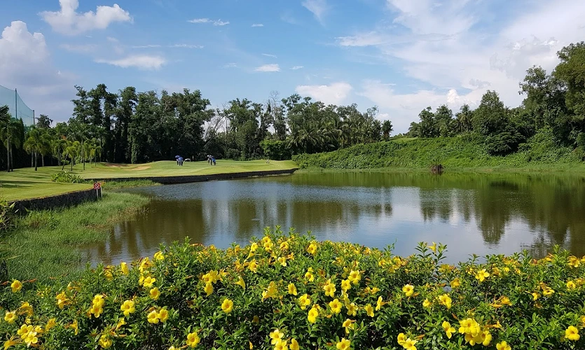 송베 골프장 그린 상태, 자연 지형을 살린 퍼팅 환경