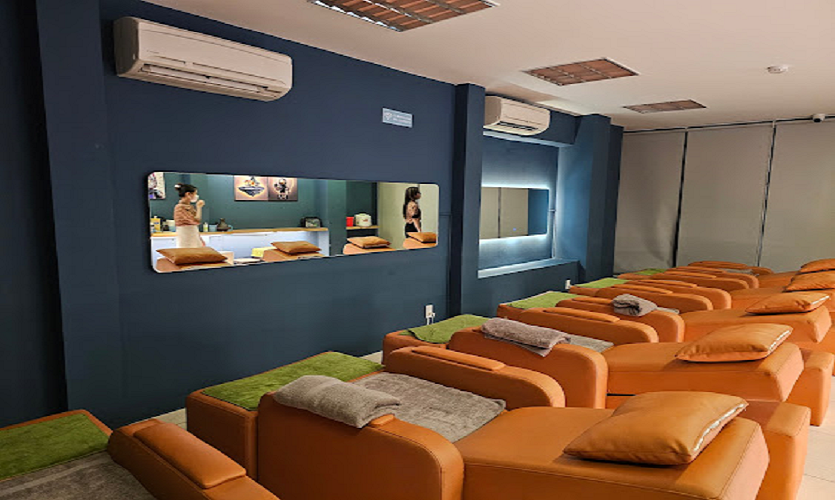 호치민 VIP 이발소 개별 관리 공간, 소규모 이용에 적합한 실내 구성